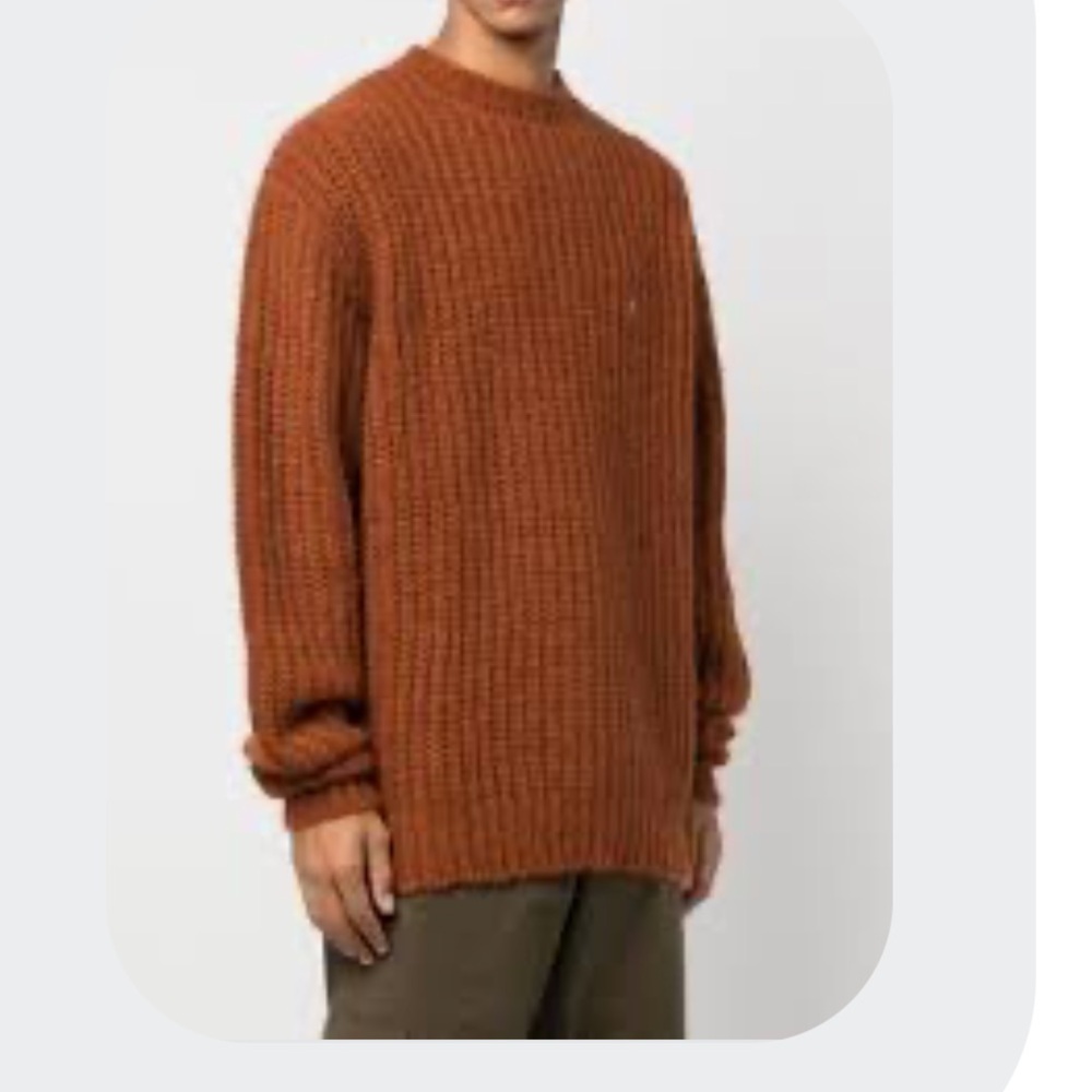 Represent Ribbed-Knit Logo-Embroidered Jumper Medium - Picture 3 of 8